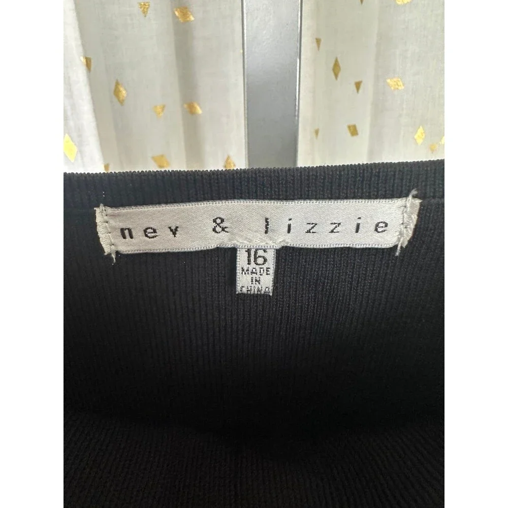 Nev & Lizzie Girl's Button Front Fit Flare Skater Shoulder Tie Tank Dress 16